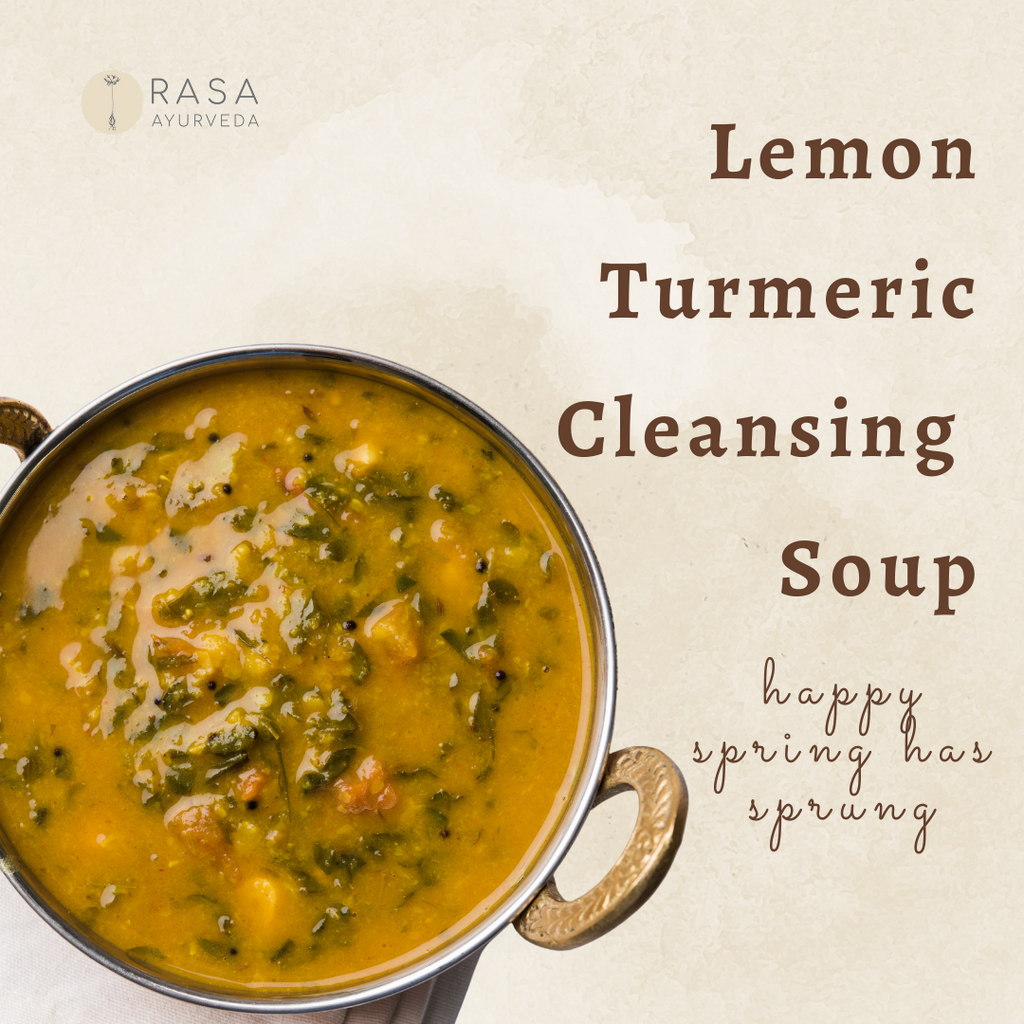 RECIPE: Lemon Turmeric Cleansing Soup