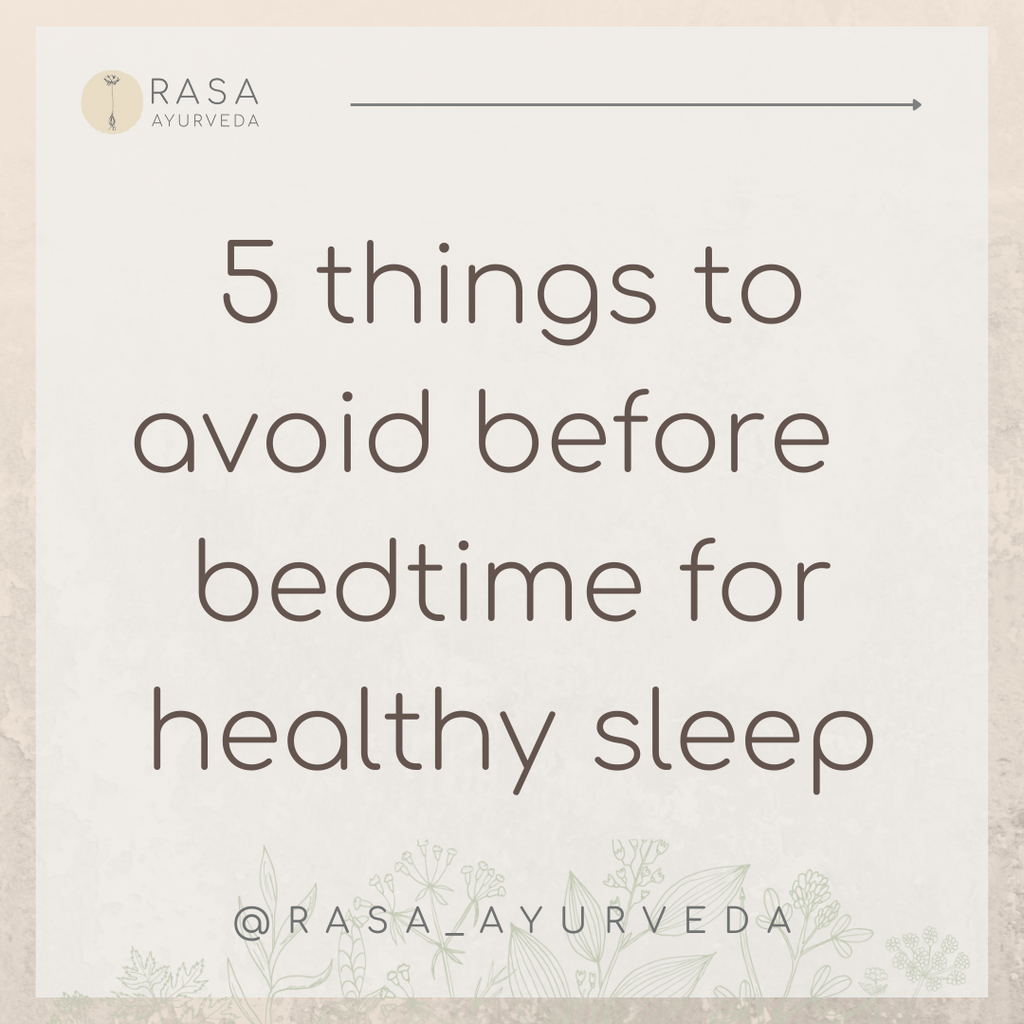 5 THINGS TO AVOID FOR GOOD SLEEP: SANDHYA VARJYA