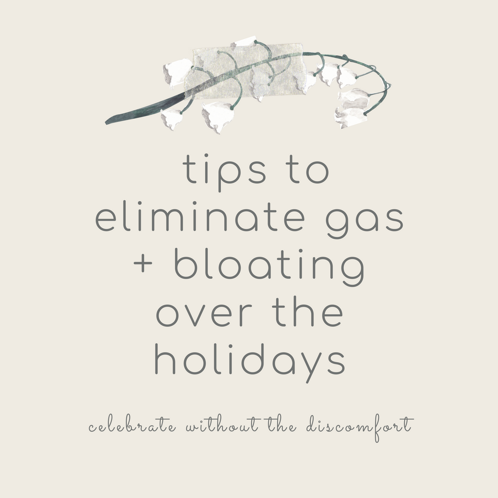 Ayurvedic Tips to Eliminate Gas & Bloating Over the Holidays